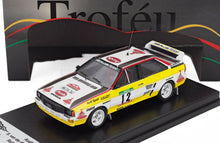 AUDI - QUATTRO A2 N 12 RALLY OF PORTUGAL 1984 SAREL VAN DER MERWE - FRANZ BOSHOFF - WHITE YELLOW