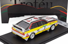 AUDI - QUATTRO A2 (night version) N 7 RALLY OF PORTUGAL 1984 STIG BLOMQVIST - BJORN CEDERBERG - WHITE YELLOW