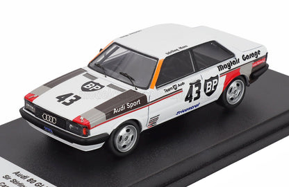 AUDI - 80 GLE TEAM TOM WALKINSHAW RACING N 43 BRITISH SALOON CAR 1981 SIR STIRLING MOSS - WHITE BLACK