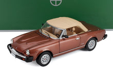 FIAT - 124 PININFARINA SPIDER EUROPA CABRIOLET SOFT-TOP 1982 - LIGHT BROWN MET