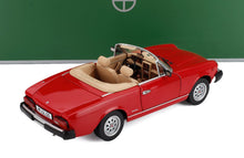 FIAT - 124 PININFARINA SPIDER EUROPA CABRIOLET SOFT-TOP 1982 - RED