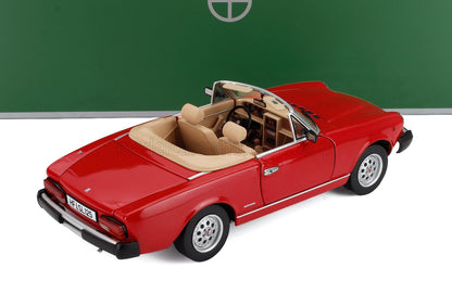 FIAT - 124 PININFARINA SPIDER EUROPA CABRIOLET SOFT-TOP 1982 - RED