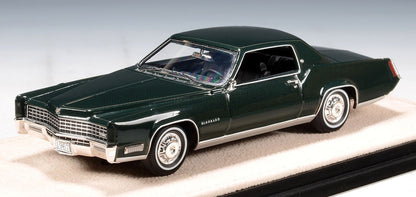 Cadillac Fleetwood Eldorado 1967 Sherwood Green Metalizado Stamp Models 1:43