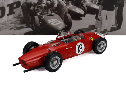 FERRARI - F1  156 SHARKNOSE N 18 FRENCH GP 1961 RICHIE GINTHER - RED
