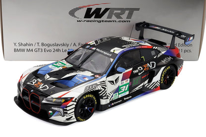 BMW - 4-SERIES M4 GT3 EVO 3.0L TURBO TEAM THE BEND WRT N 31 24h LE MANS 2025 TIMUR BOGUSLAVSKIY - AUGUSTO FARFUS - YASSER SHAHIN - WHITE BLACK