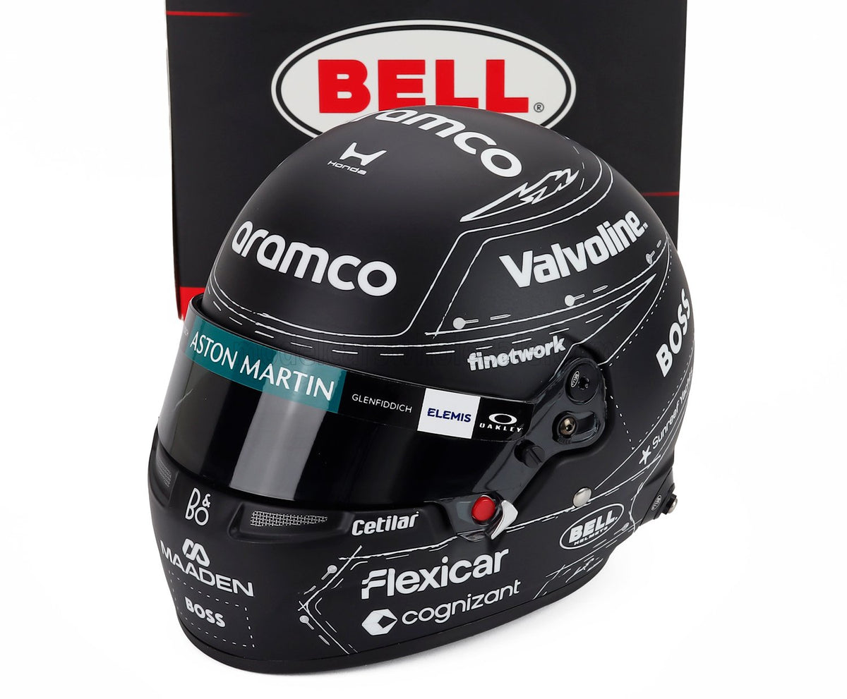 Bell Helmet Fernando Alonso - F1 Spain Madrid Gp 2026 Amr26 N 14 2026 1:2 scale model car by MINI HELMET — Vroomi