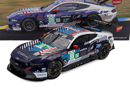 FORD USA - MUSTANG GT3 5.4L V8 TEAM PROTON COMPETITION N 88 24h LE MANS 2025 STEFANO GATTUSO - GIAMMARCO LEVORATO - DENNIS OLSEN - BLACK WHITE