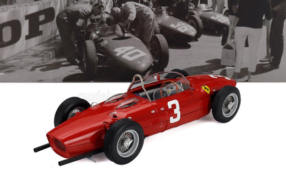 FERRARI - F1  156 SHARKNOSE N 3 WINNER DUTCH GP 1961 WOLFGANG VON TRIPS - RED