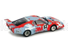 FERRARI - 512BB LM N 62-63 24 Ore di Le Mans 1979 - RED LIGHT BLUE modellino in scala modellino Vroomi