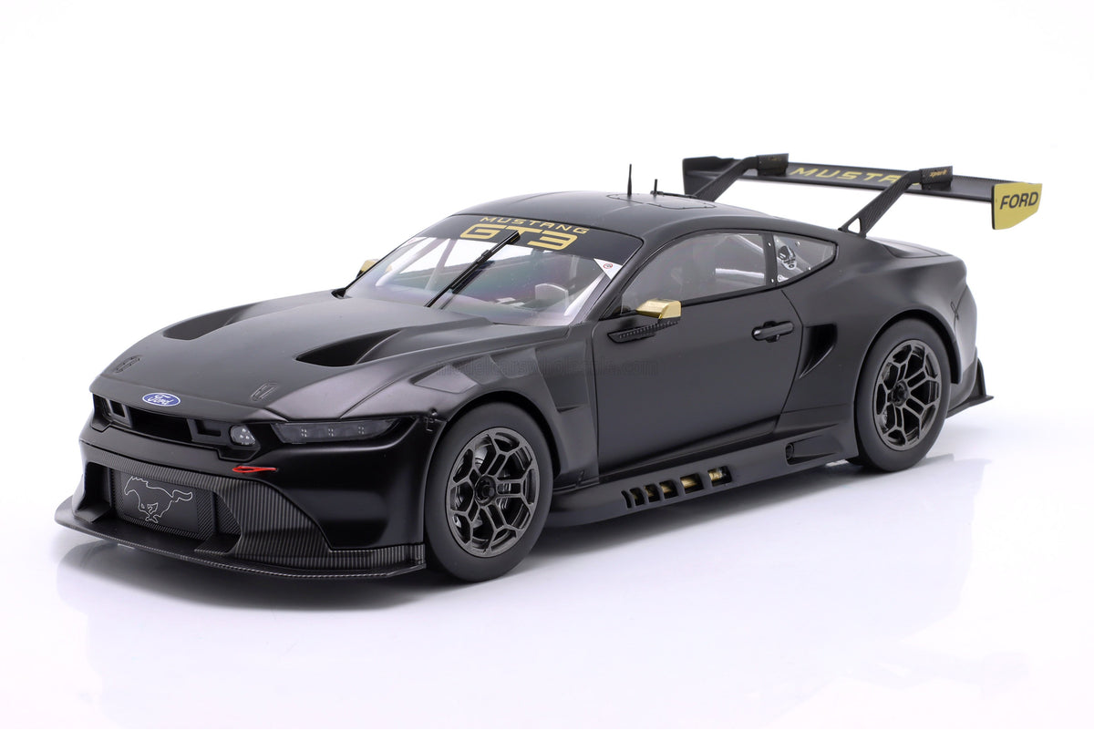 Ford Usa Mustang Gt3 Coyote 5.4l V8 Racing Spec Plain Body Version 2024 1:18 scale model car by IXO MODELS — Vroomi
