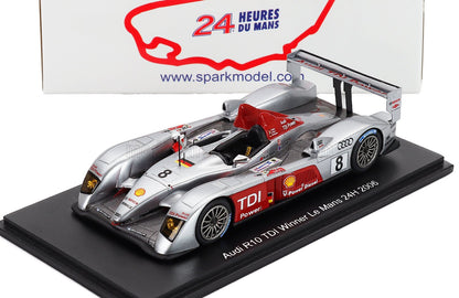 AUDI - R10 TDI 5.5L TURBO V12 TEAM AUDI SPORT JOEST N 8 WINNER 24h LE MANS 2006 FRANK BIELA - MARCO WERNER - EMANUELE PIRRO - SILVER RED