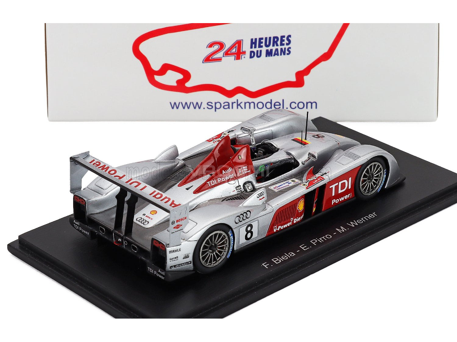 AUDI - R10 TDI 5.5L TURBO V12 TEAM AUDI SPORT JOEST N 8 WINNER 24h