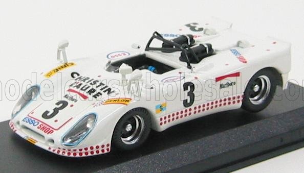 PORSCHE - FLUNDER N 3 LE MANS 1975 POIROT - ORTEGA - CUYN - WHITE - Vroomi