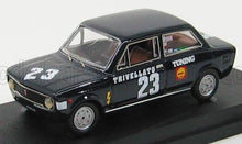 Black vintage Trivellato Tuning model car with number 23, showcased on display platform, sold on Vroomi