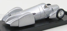 AUTO UNION - TIPO B WORLD SPEED RECORD 320,267 Km/h AUTOSTRADA FIRENZE-LUCCA 1935 HANS STUCK - SILVER Scale model car on Vroomi