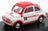 Fiat Nuova 500D Amaro Isolabella 1960 White Red Brumm 1:43 scale model