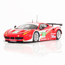FERRARI 458 ITALIA GTE PRO #59 TEAM LUXURY 2ND PLACE 24H LE MANS 2012 FUJIMI