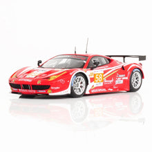 FERRARI 458 ITALIA GTE AM #58 TEAM LUXURY RACING 24H LE MANS 2012 FUJIMI