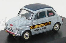 FIAT - 500 NUOVA 1958 - PROVA DI DURATA QUATTRORUOTE - GREY Scale model car on Vroomi