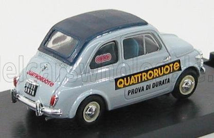 FIAT - 500 NUOVA 1958 - PROVA DI DURATA QUATTRORUOTE - GREY Scale model car on Vroomi