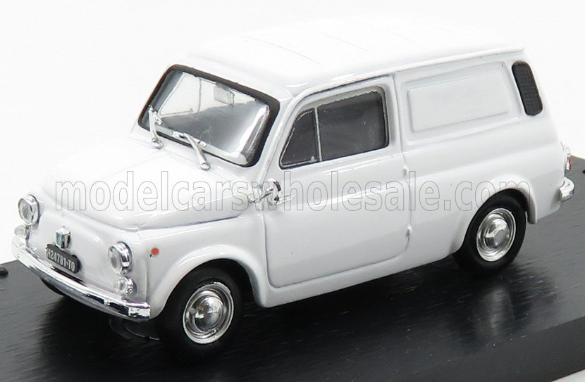AUTOBIANCHI - 500 VAN - FURGONCINO 1972 - 1975 - BIANCO modellino in scala modellino Vroomi