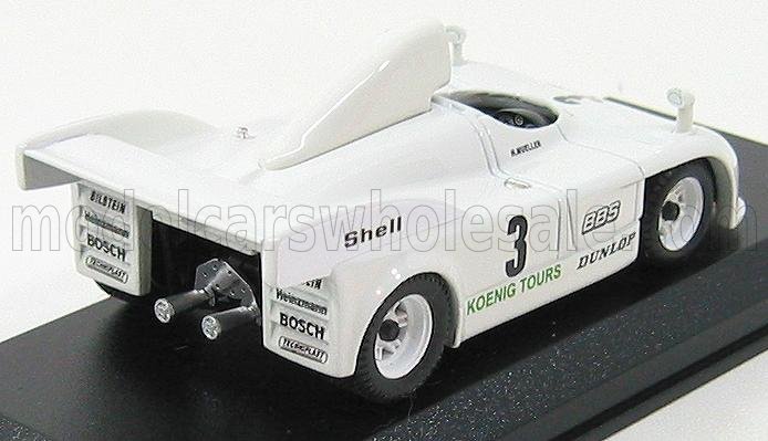 PORSCHE - 908/4 N 3 NURBURGRING 1971 - BLANC - Vroomi