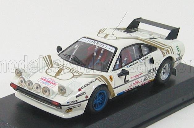 FERRARI - 308GTB VALENTINO N 2 MONZA 1984 WALDEGAARD - WHITE - Vroomi