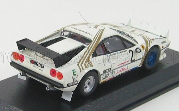 FERRARI - 308GTB VALENTINO N 2 MONZA 1984 WALDEGAARD - WHITE - Vroomi