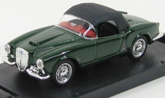 Lancia Aurelia B24 Spider Closed America 1956 Dark Green Brumm 1:43 scale model