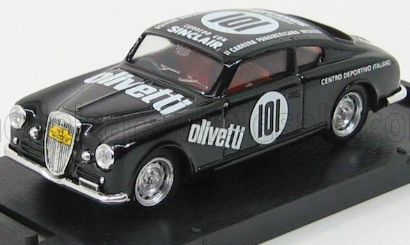 LANCIA - AURELIA B20 COUPE N 101 CARRERA PANAMERICANA MEXICO 1951 G.BRACCO - BLACK Scale model car on Vroomi