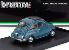 FIAT - 500F TETTO CHIUSO - CHIUSO 1965 - BLU MEDIO