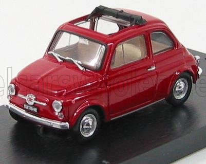 FIAT - 500F TETTO APERTO - OPEN 1965 - ROSSO MEDIO