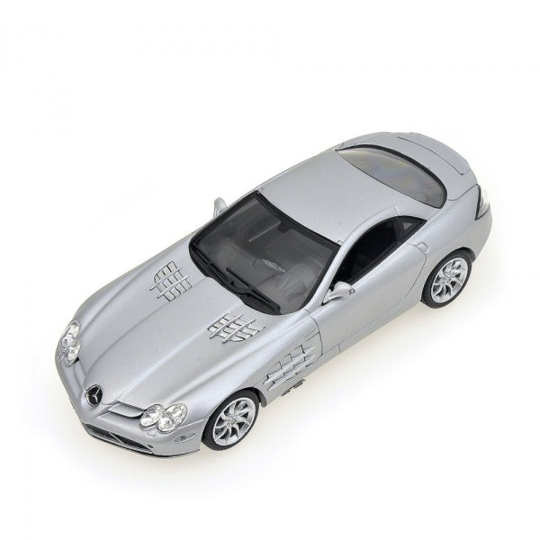 MERCEDES BENZ SLR McLAREN MATT SILVER LINEA OPACA