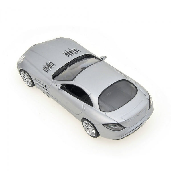 MERCEDES BENZ SLR McLAREN MATT SILVER LINEA OPACA