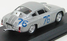 PORSCHE - 1600GS ABARTH N 76 TARGA FLORIO 1963 A.PUCCI - P.E. STRAHLE - SILVER - Vroomi