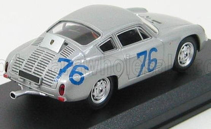 PORSCHE - 1600GS ABARTH N 76 TARGA FLORIO 1963 A.PUCCI - P.E. STRAHLE - SILVER - Vroomi