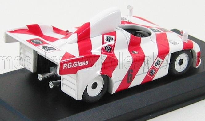 PORSCHE - 908/4 N 6 9h KYALAMI 1982 DE CADENET - PIANTA - BLANC ROUGE - Vroomi