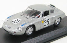 PORSCHE - 1600GS ABARTH N 35 LE MANS 1962 BUCHET - SCHILLER - SILVER - Vroomi
