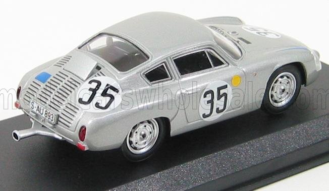 PORSCHE - 1600GS ABARTH N 35 LE MANS 1962 BUCHET - SCHILLER - ARGENTO - Vroomi