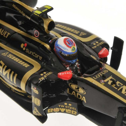 LOTUS RENAULT GP R31 V. PETROV 1ST PODIUM AUSTRALIAN GP 2011