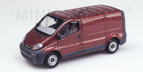 OPEL VIVARO VAN 2001 RED METALLIC