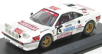 FERRARI - 308 GTB GR.4 N 24 RALLY DELLA LUNA 1980 GIORDANO - BOLLA - WHITE