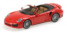 PORSCHE 911 TURBO S CABRIOLET 2013 RED