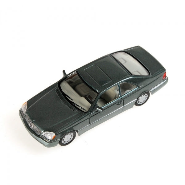 MERCEDES BENZ 600 SEC COUPE C140 1992 GREEN METALLIC