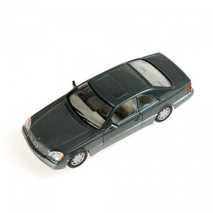 MERCEDES BENZ 600 SEC COUPE C140 1992 GREEN METALLIC