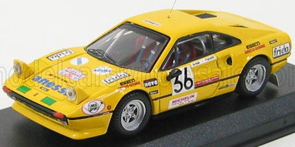 FERRARI - 308 GTB GR.2 N 36 RALLY MONZA 1983 FACETTI - ARTIOLI - YELLOW