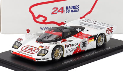 PORSCHE - DAUER 962 3.0L TURBO TEAM LE MANS PORSCHE N 36 WINNER 24h LE MANS 1994 MAURO BALDI - HURLEY HAYWOOD - YANNICK DALMAS - WHITE RED