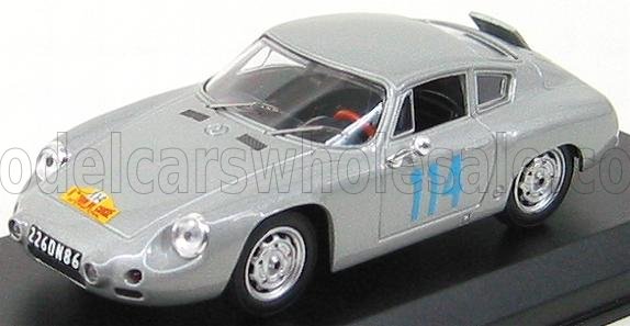 PORSCHE - 1600GS ABARTH N 114 TOUR DE CORSE 1960 BOUCHET - MAIRESSE - ARGENTO - Vroomi
