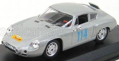 PORSCHE - 1600GS ABARTH N 114 TOUR DE CORSE 1960 BOUCHET - MAIRESSE - ARGENTO - Vroomi