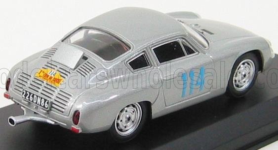 PORSCHE - 1600GS ABARTH N 114 TOUR DE CORSE 1960 BOUCHET - MAIRESSE - ARGENTO - Vroomi